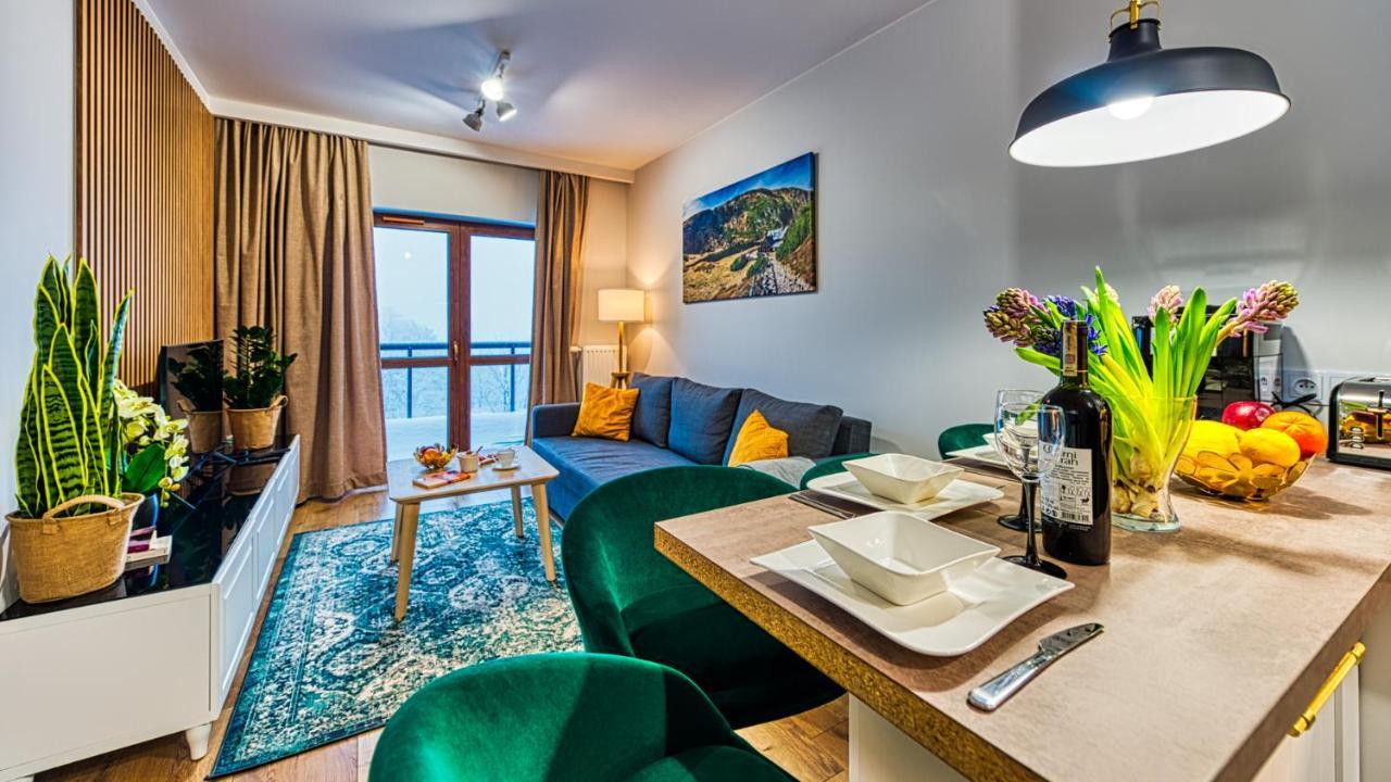 Apartament D19 Z Basenem, Sauna, Jacuzzi Green Park Resort - 5D Apartments Szklarska Poreba Dış mekan fotoğraf