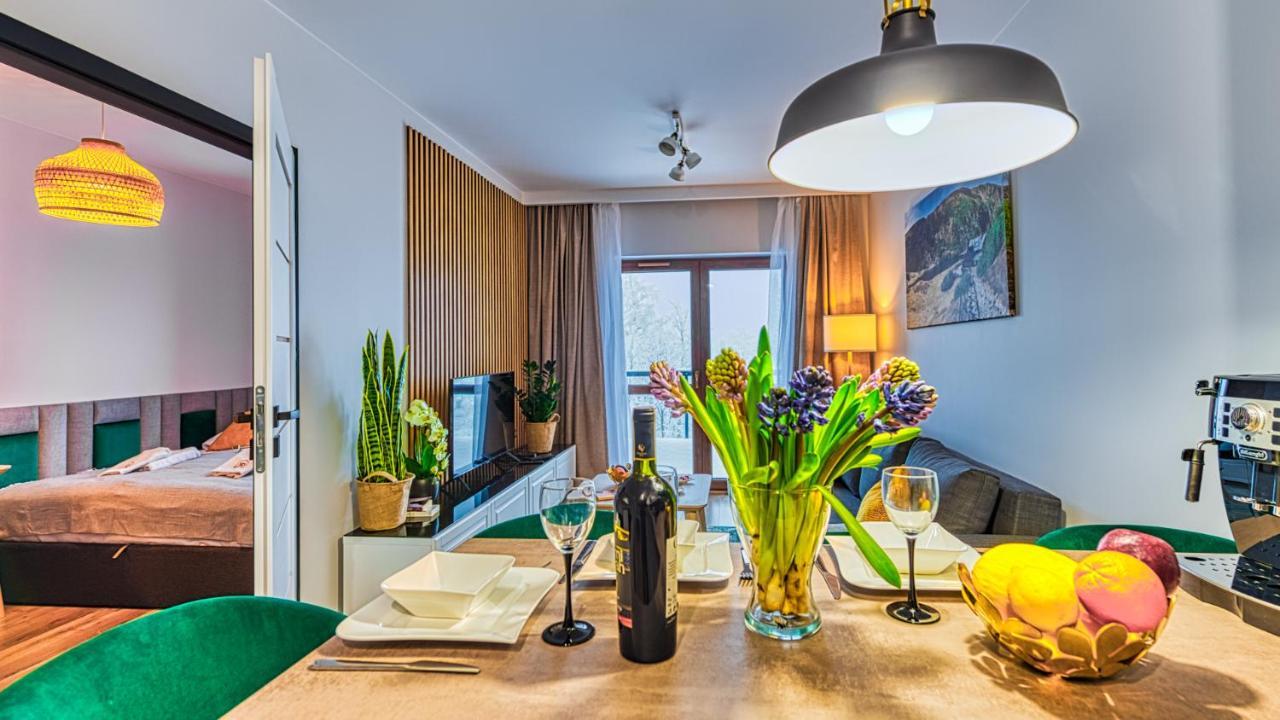 Apartament D19 Z Basenem, Sauna, Jacuzzi Green Park Resort - 5D Apartments Szklarska Poreba Dış mekan fotoğraf